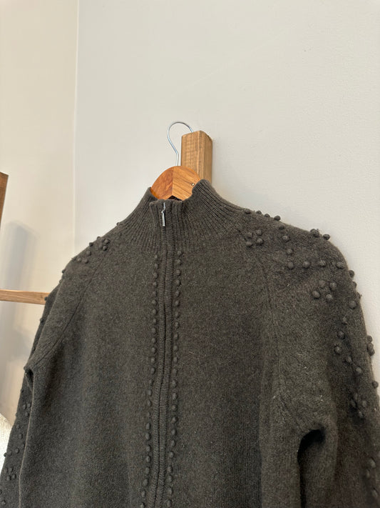 Jillian Jones Zip Up Sweater