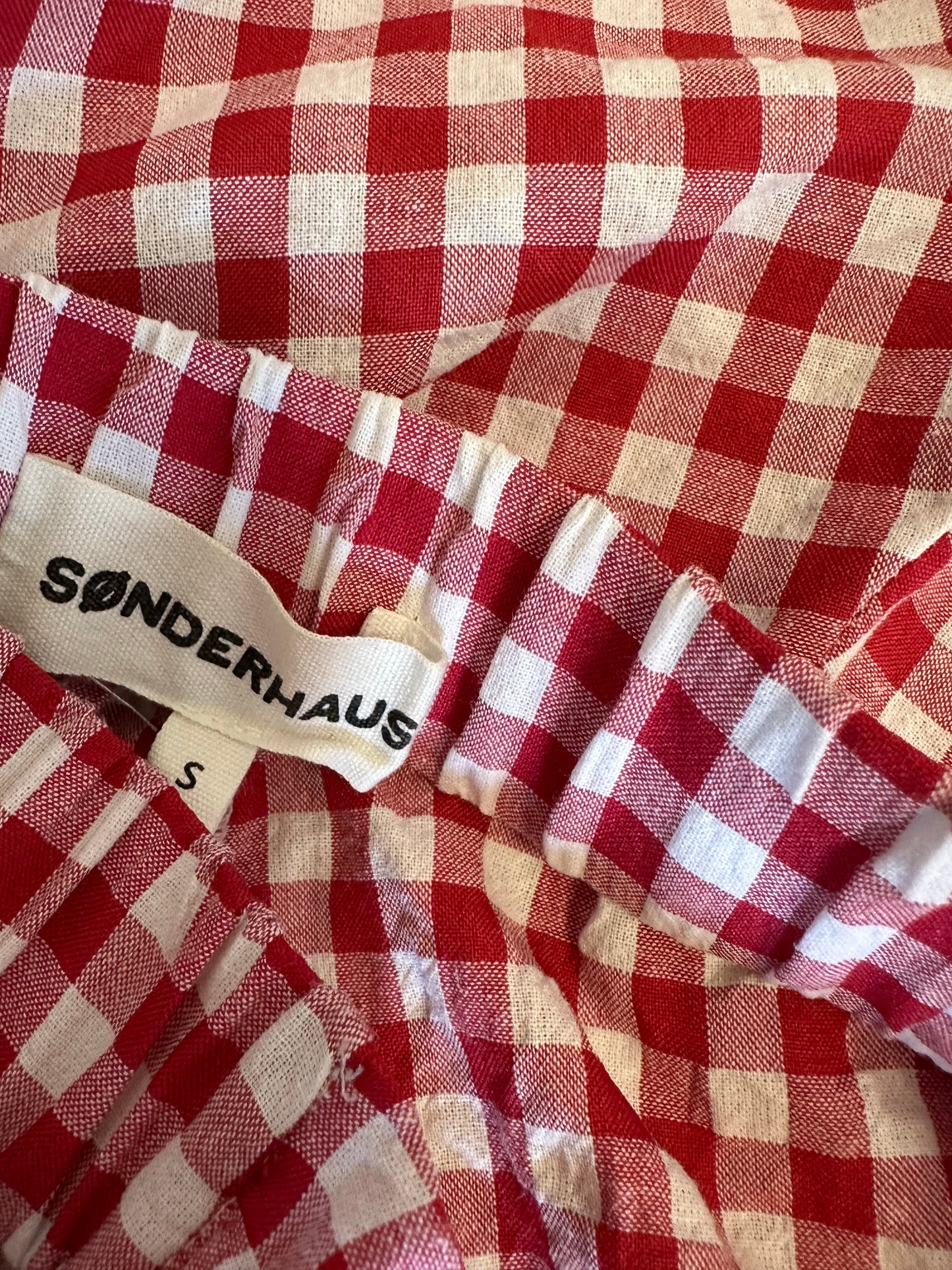 Sonderhaus Gingham Pants