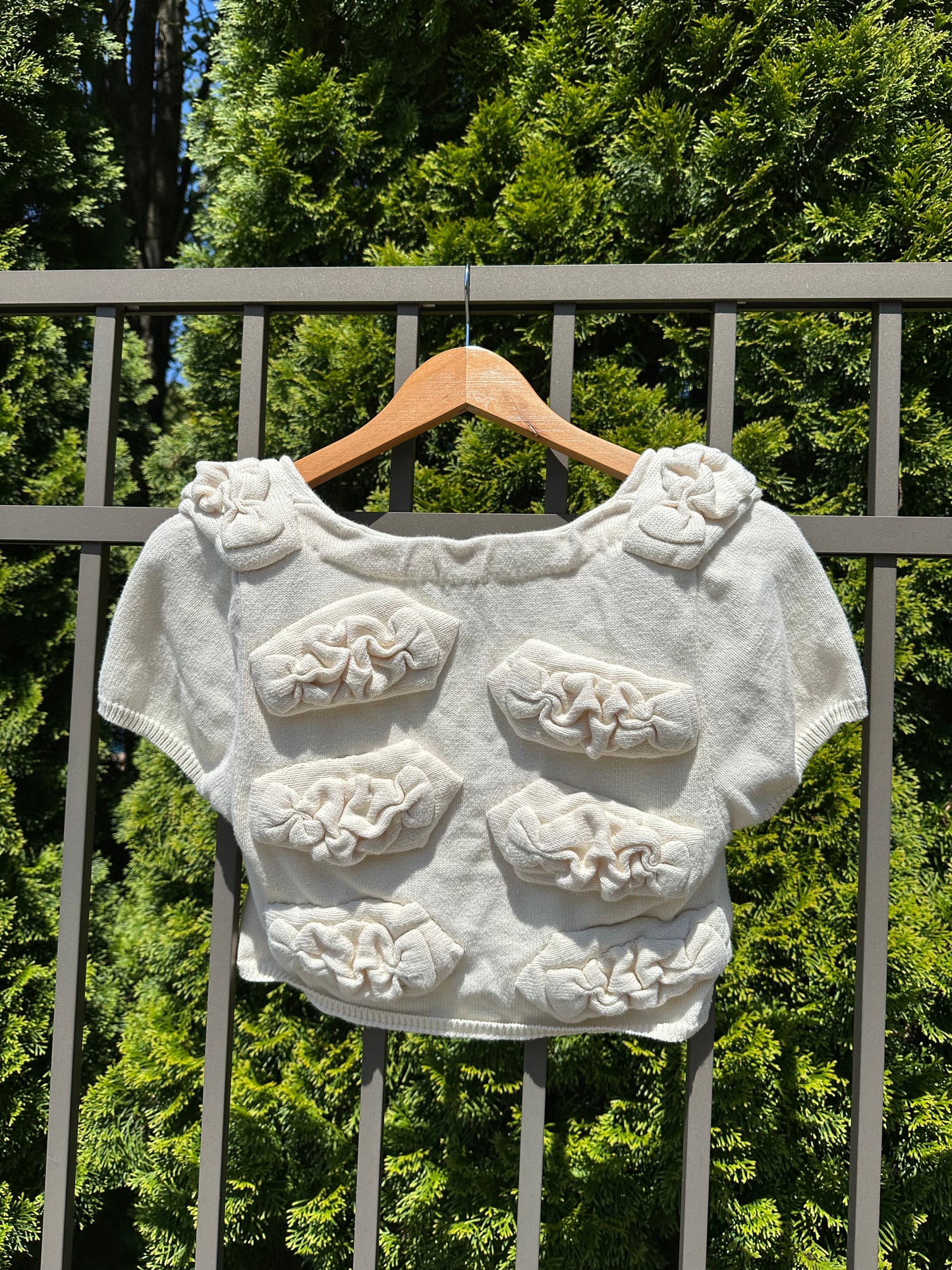 Short Sleeve Sweater Top
