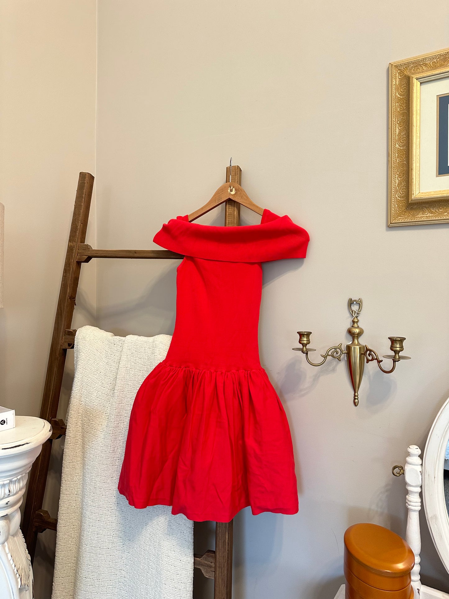 Meshki Off Shoulder Mini Dress