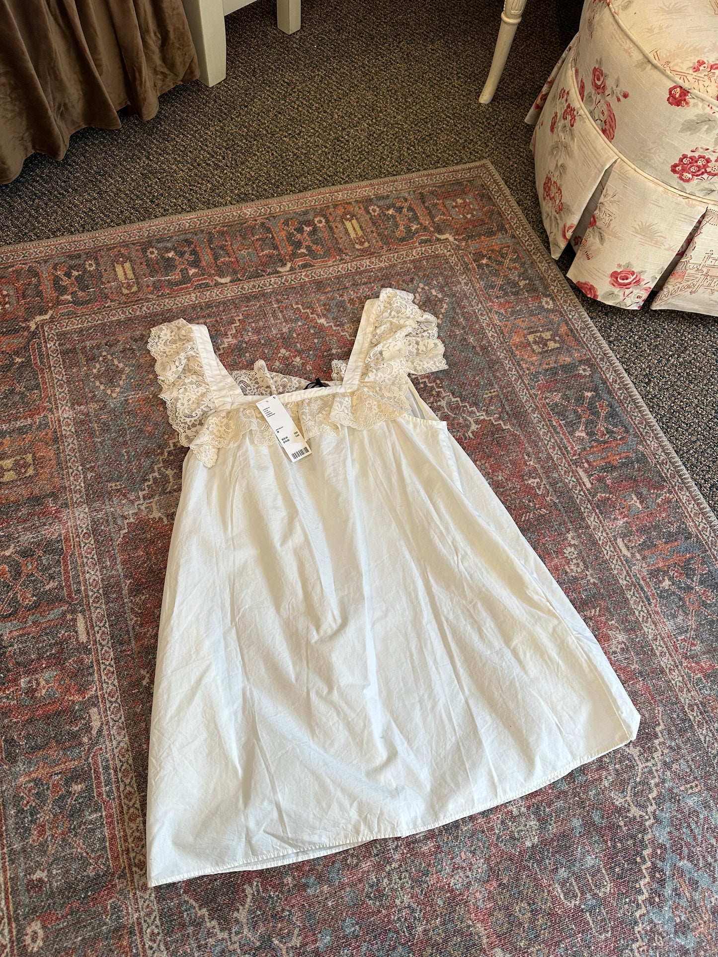 Urban Lace Trim Dress