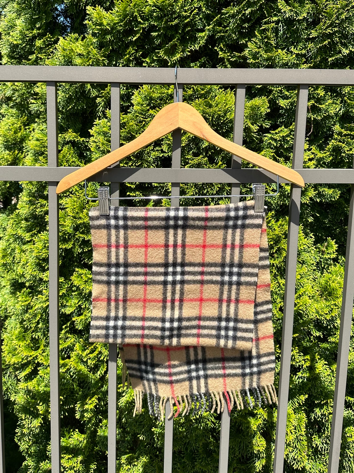 Vintage Burberry Scarf