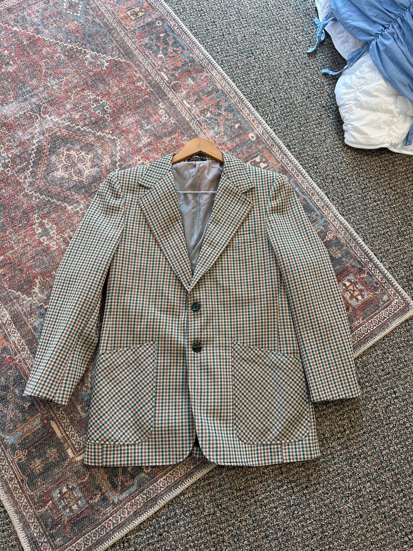 Plaid Blazer Jacket