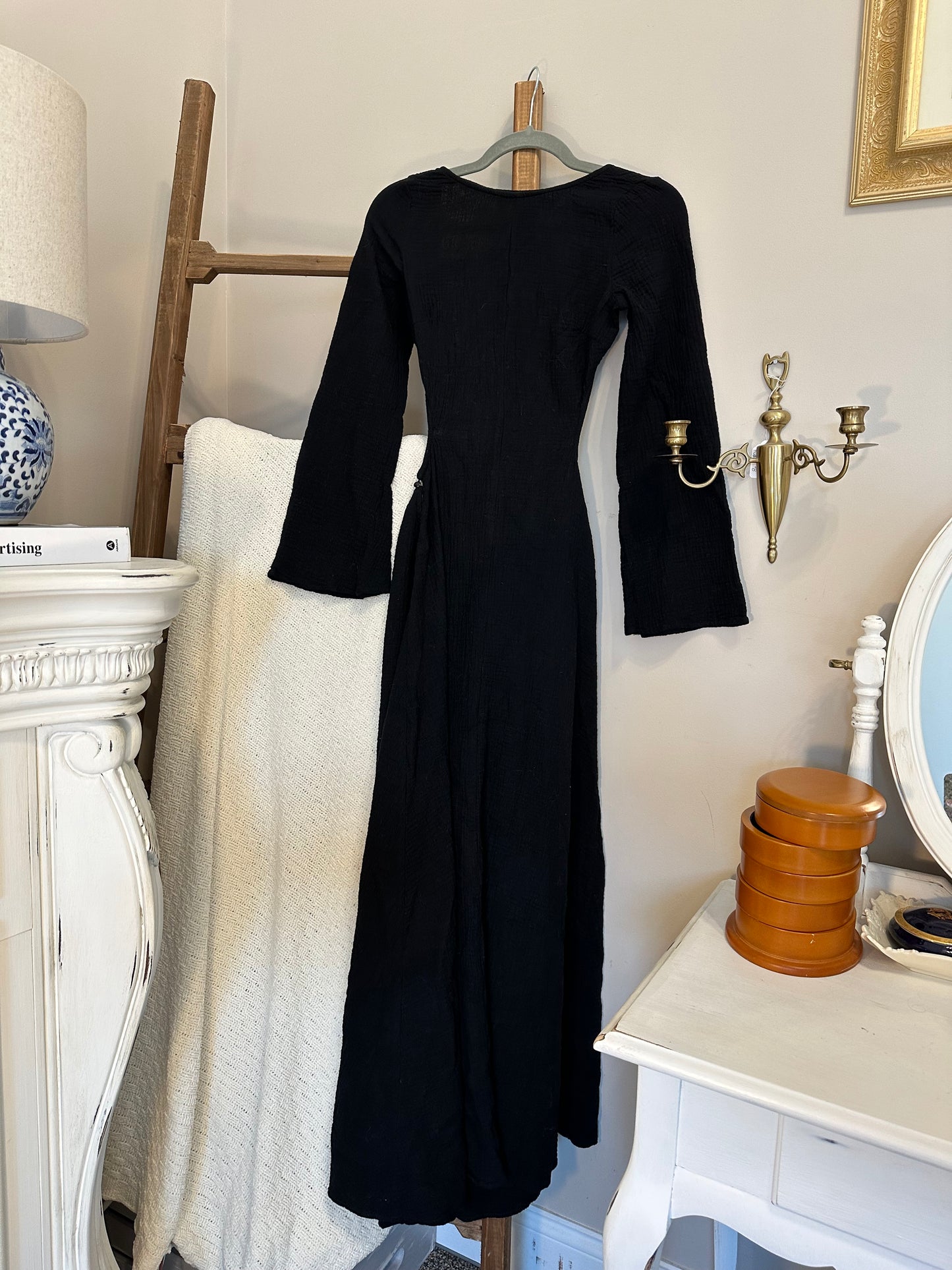 SNDYS Maxi Open Back Dress