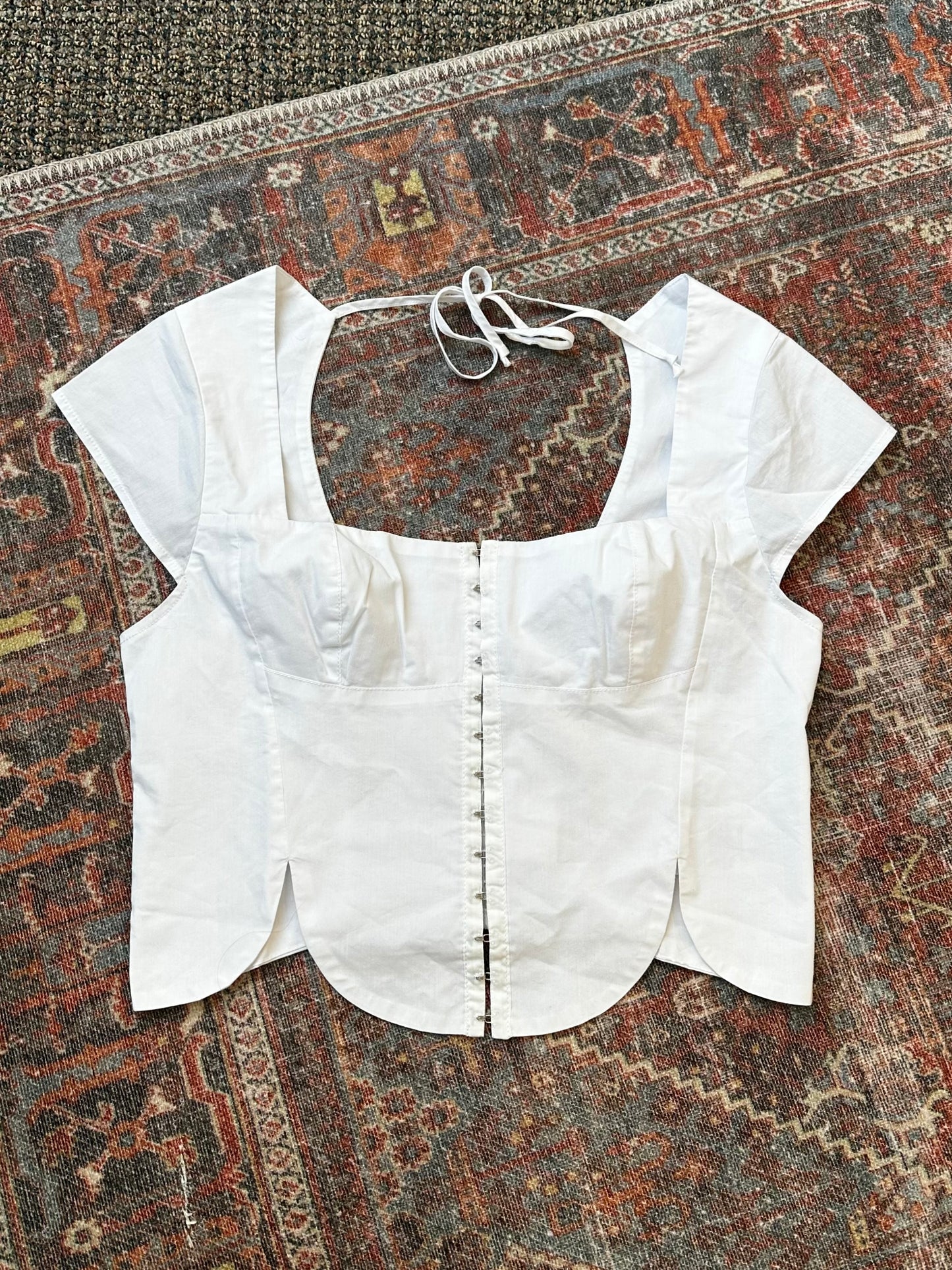 Urban Silence + Noise Hook & Eye Blouse