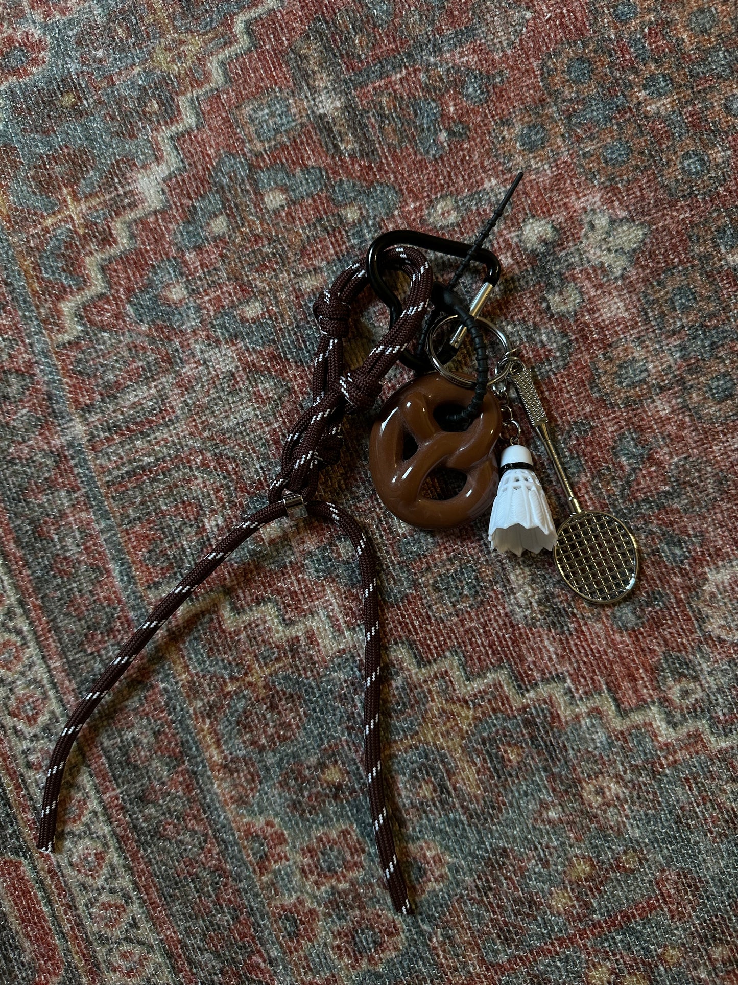 Badminton Bag Charm Set