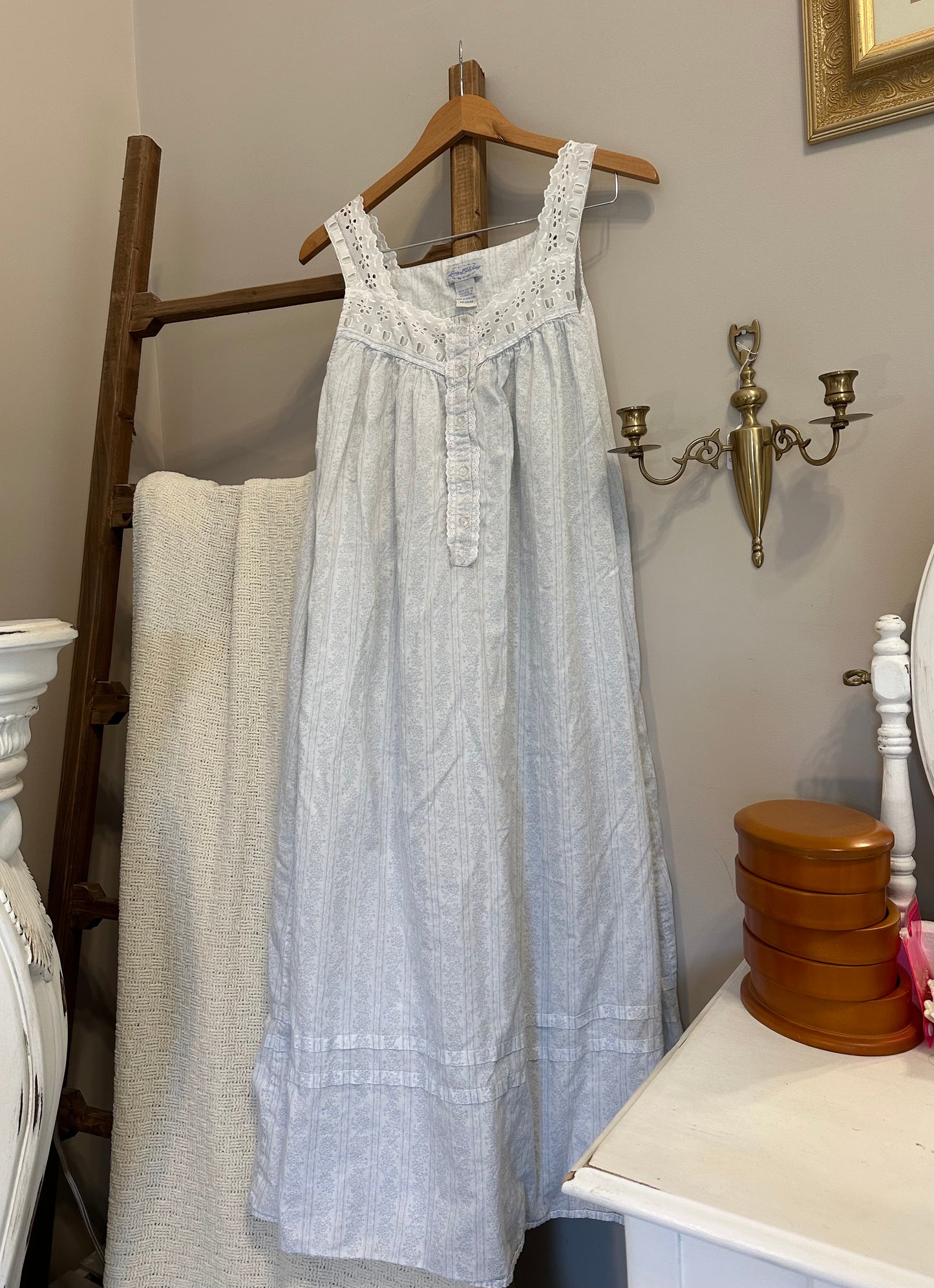 Floral Print Night Gown