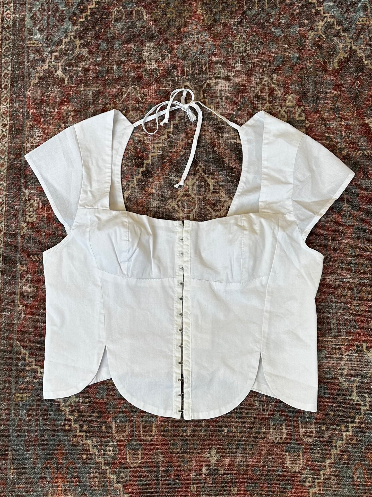 Urban Silence + Noise Hook & Eye Blouse