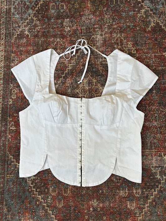 Urban Silence + Noise Hook & Eye Blouse