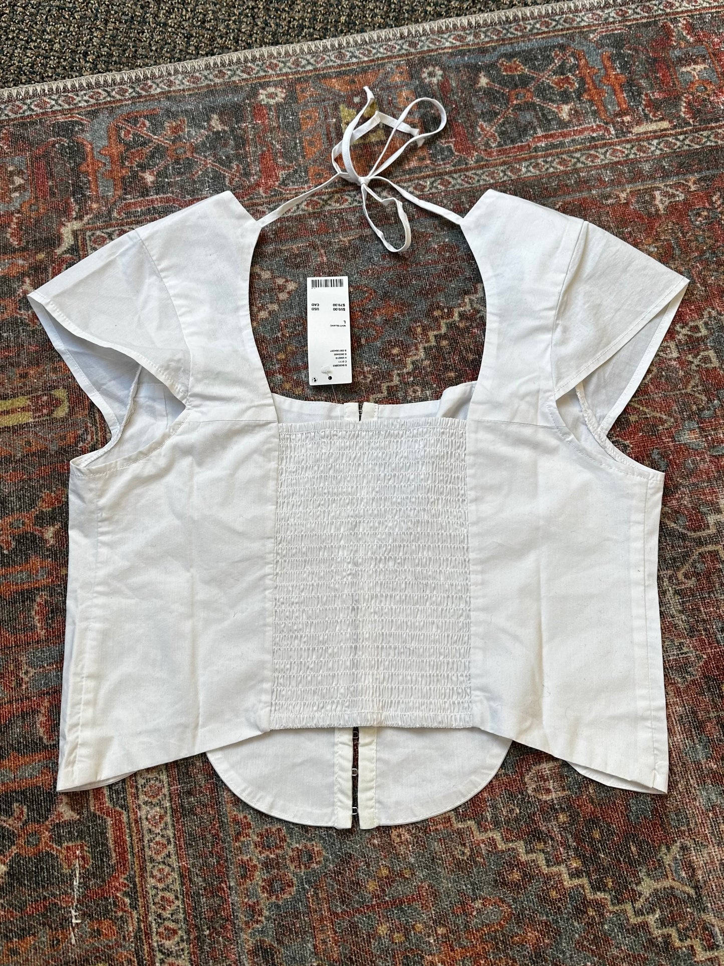 Urban Silence + Noise Hook & Eye Blouse