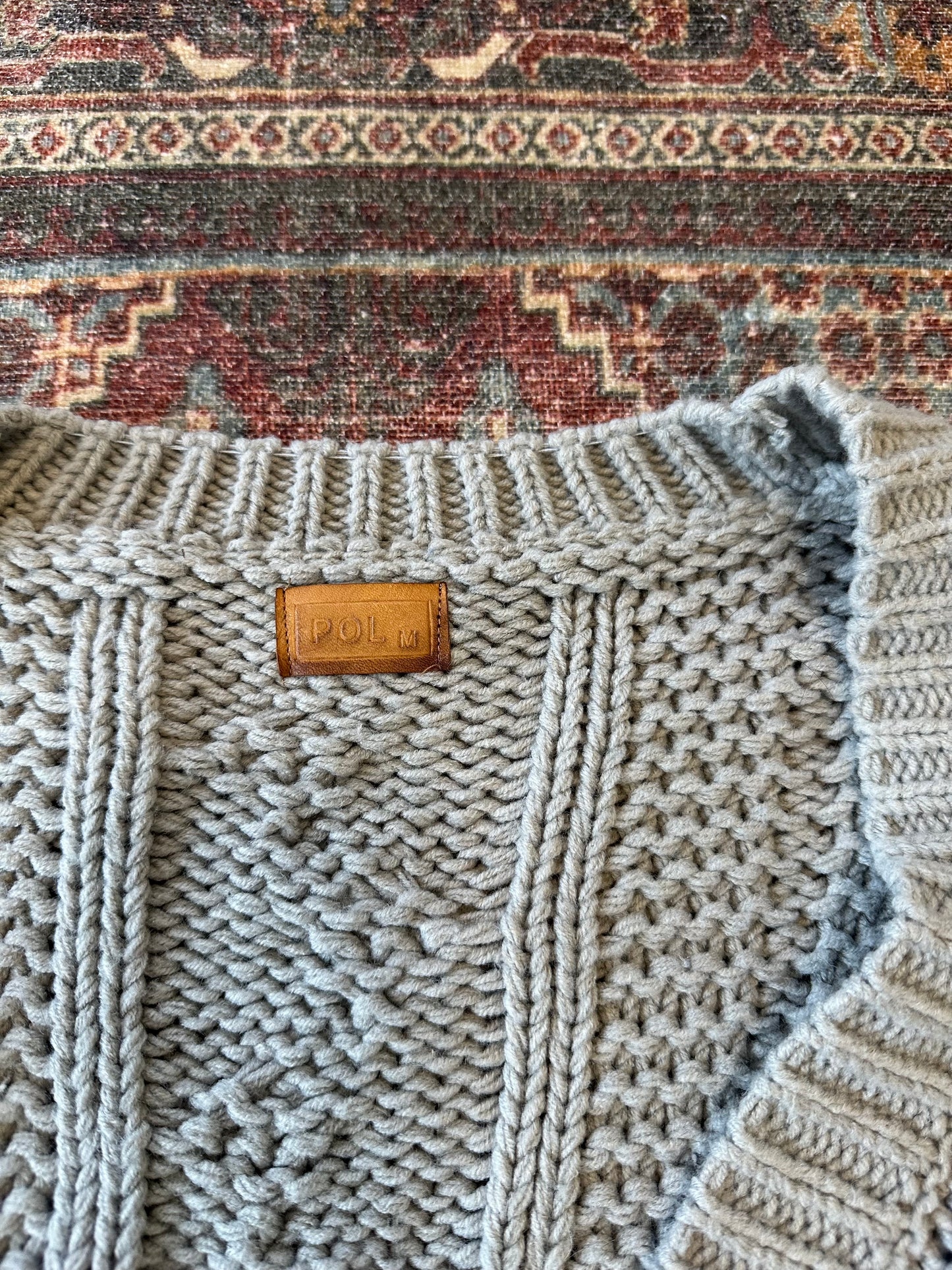 POL Knit Cardigan Sweater