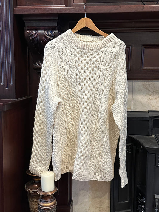 Blarney HandKnit in Ireland Cable Knit Sweater