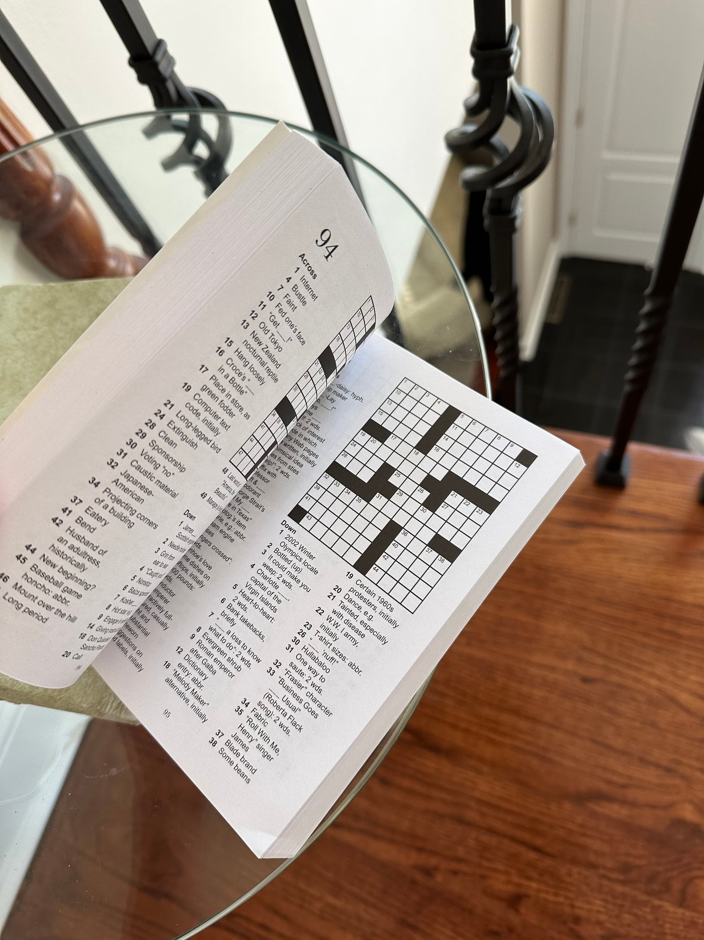 Crossword Puzzle Book