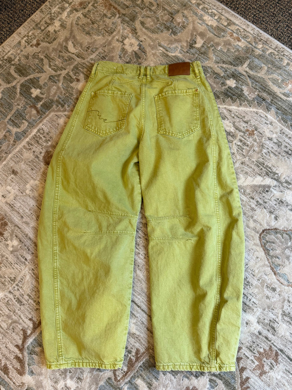 Free People Barrel Jeans