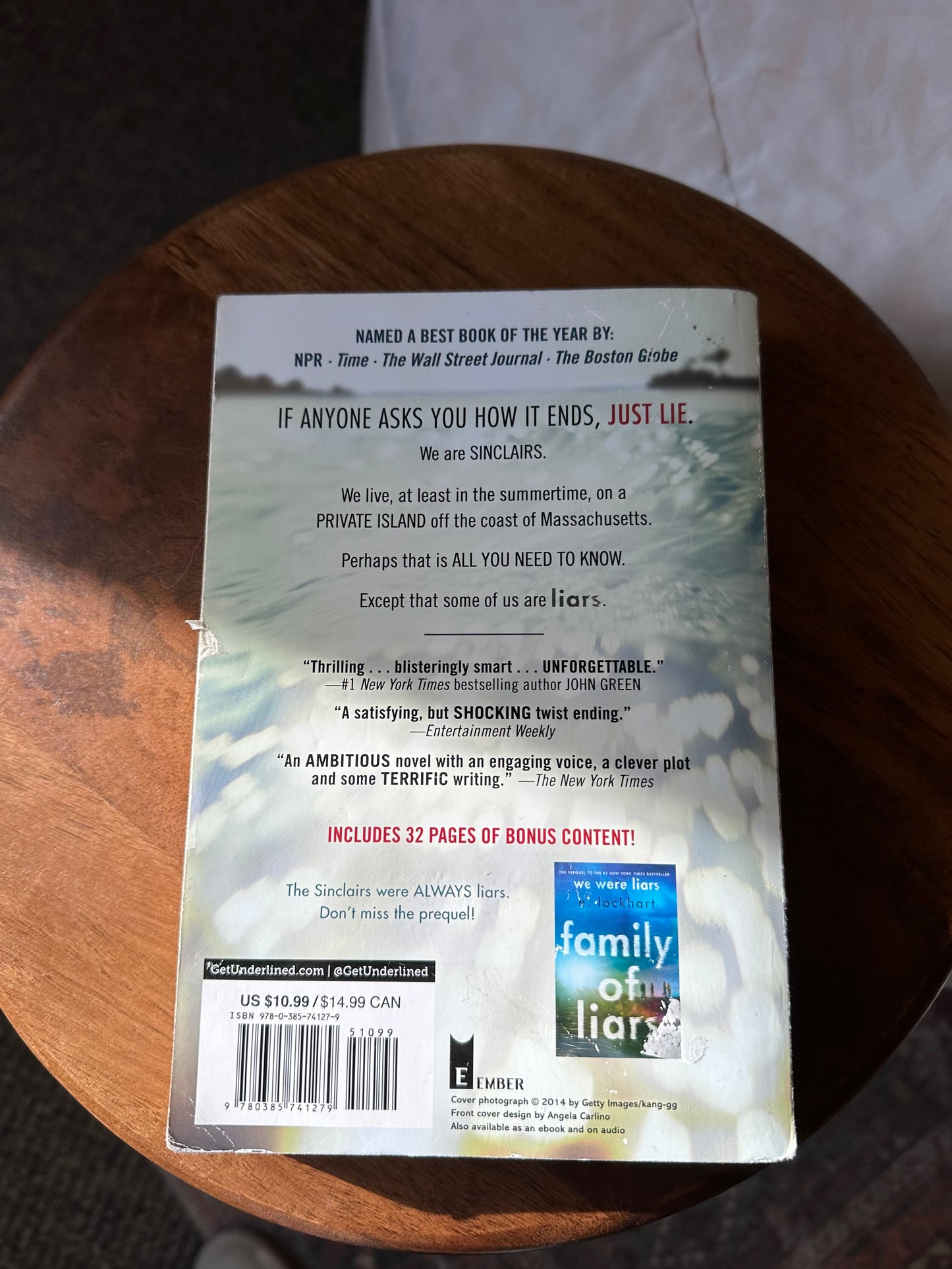 “We Were Liars” by E.Lockhart