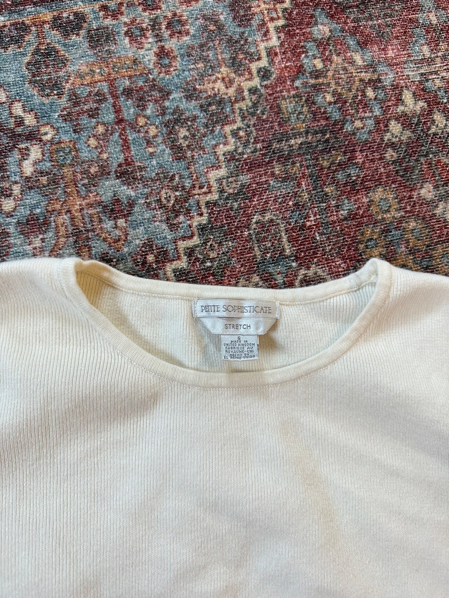 Knit Short Sleeve Top