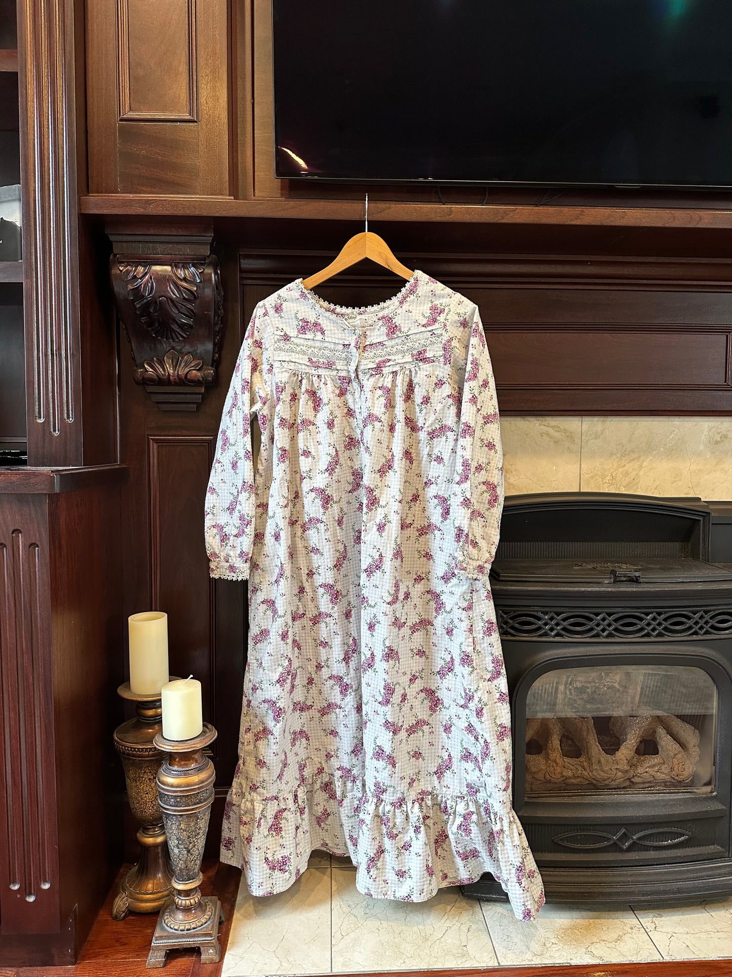 Ashley Taylor Floral Nightgown