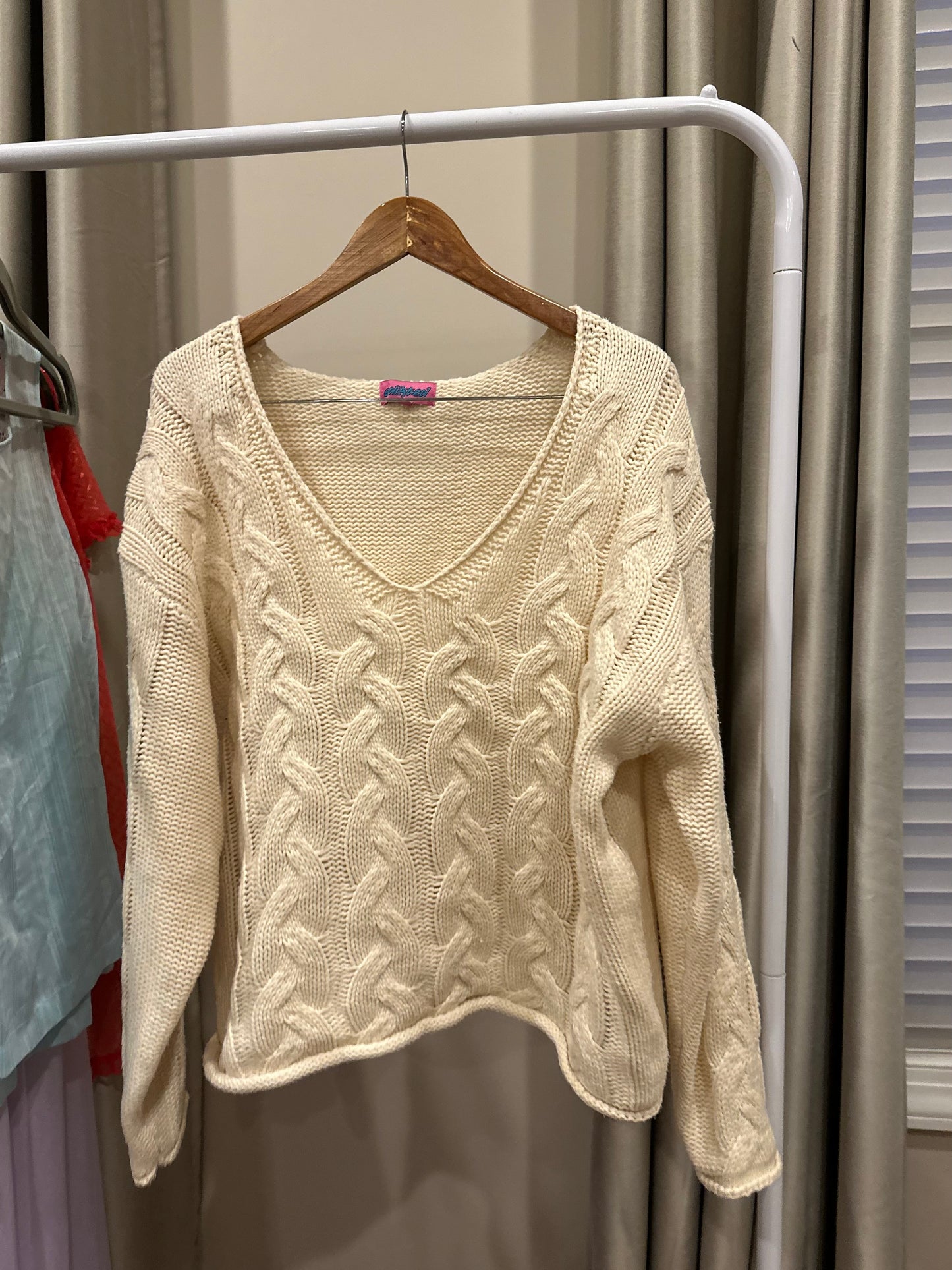 Edikted Cable Knit Sweater