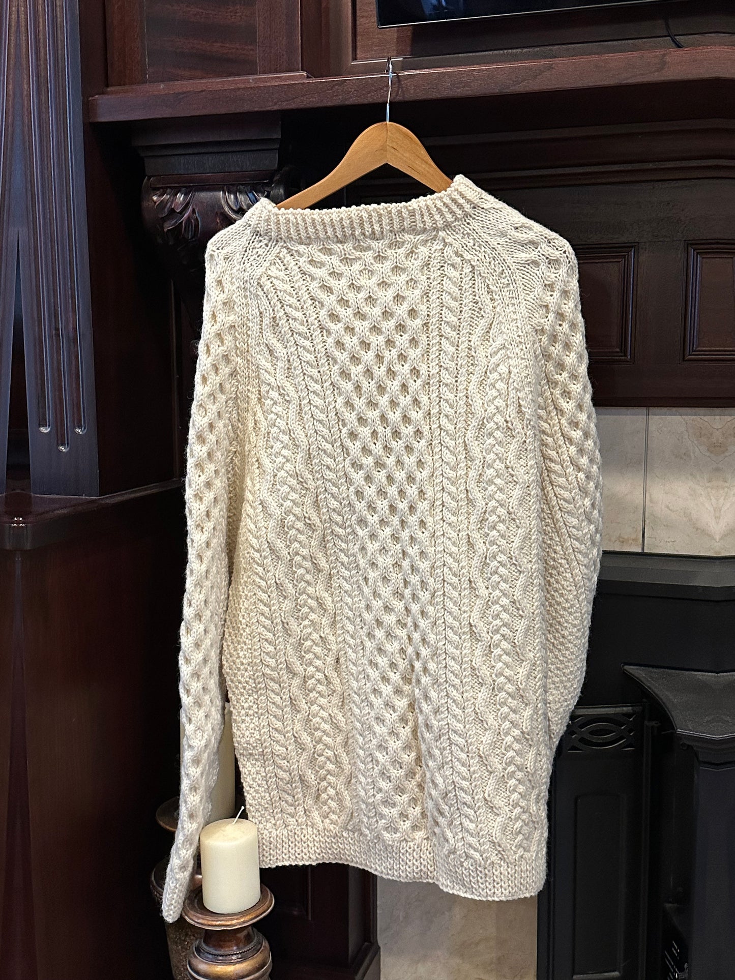 Blarney HandKnit in Ireland Cable Knit Sweater