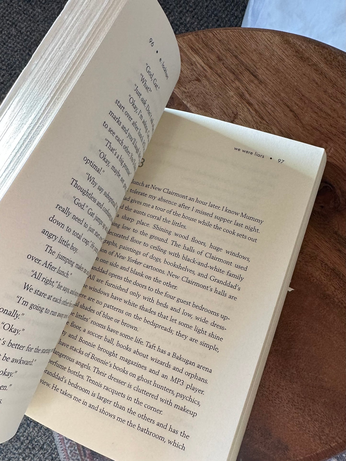 “We Were Liars” by E.Lockhart