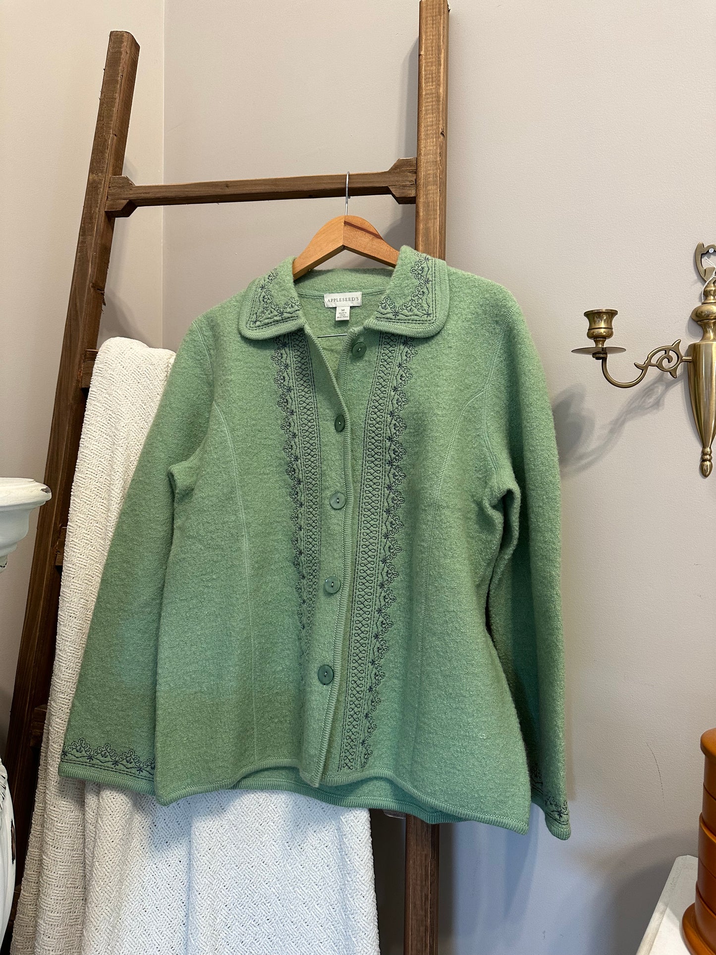 Appleseeds Embroidered Jacket