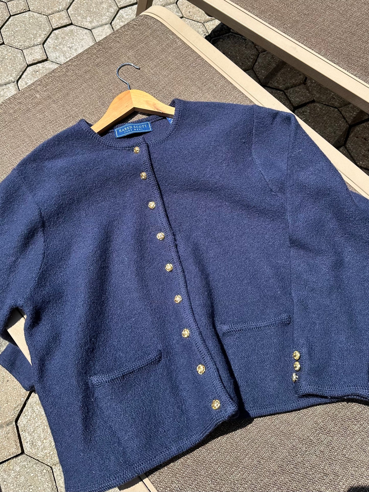 Karen Scott Cardigan Sweater