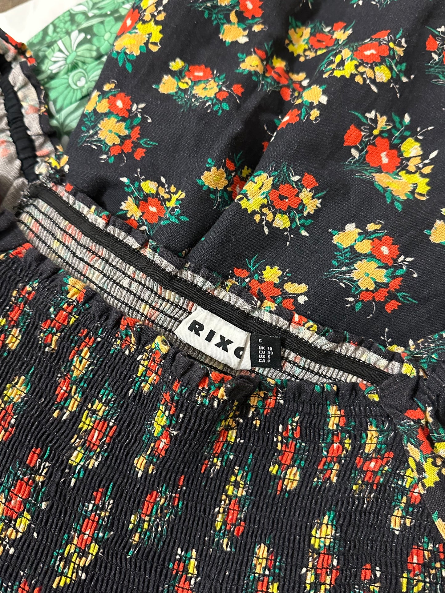 Rixo Floral Mini Dress