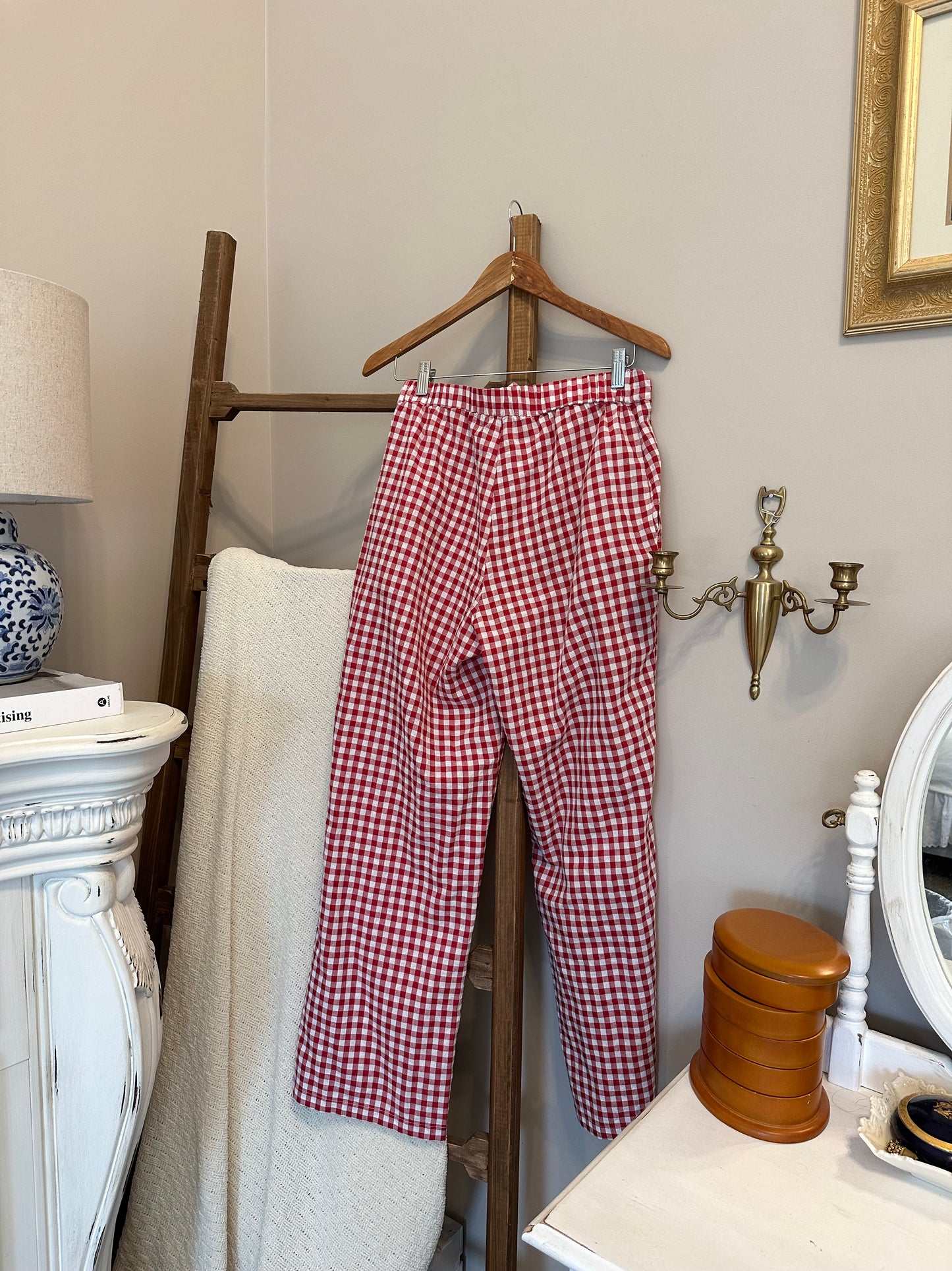 Sonderhaus Gingham Pants