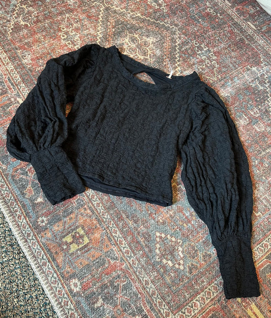 Free People Open Back Top