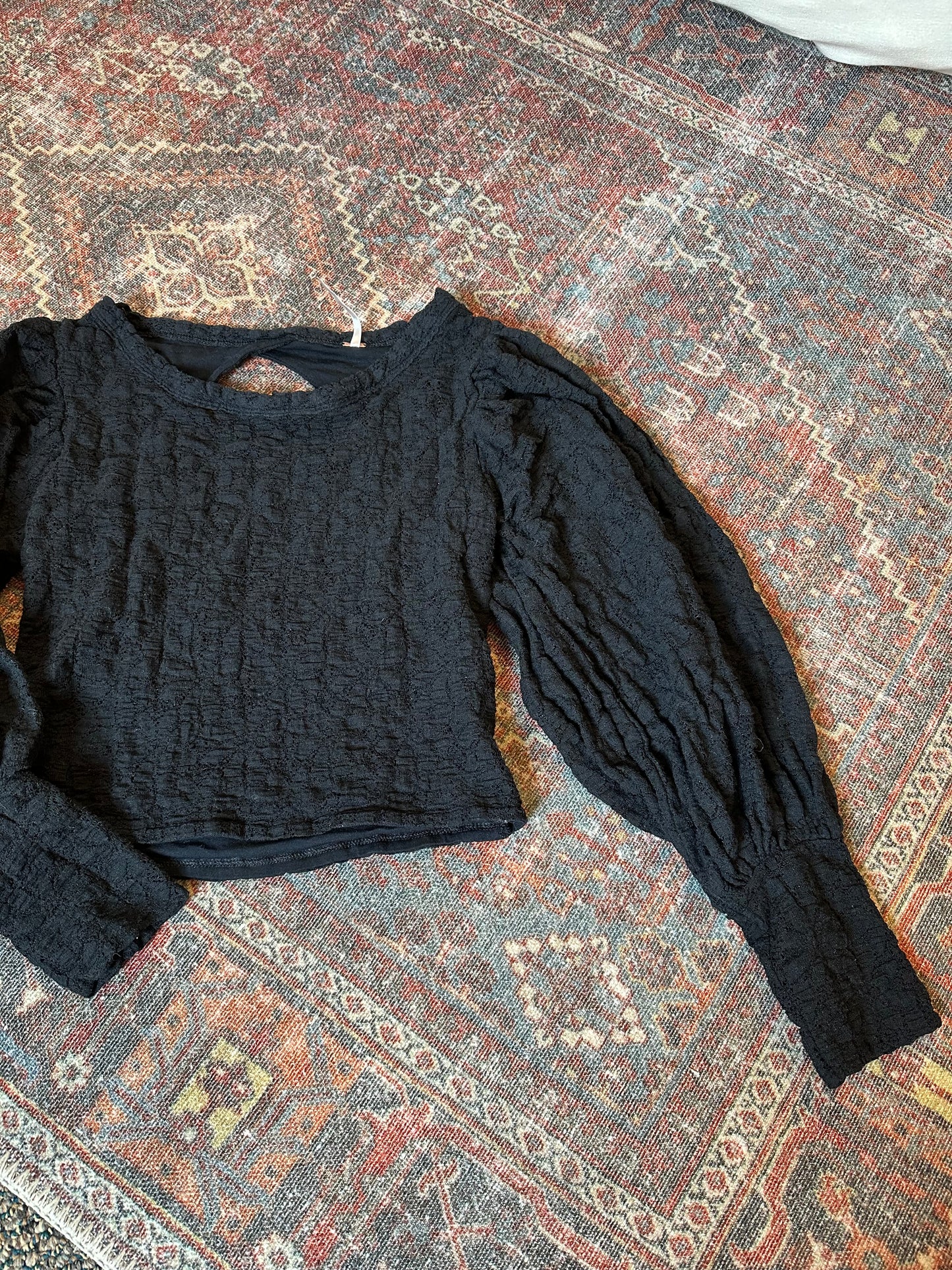 Free People Open Back Top
