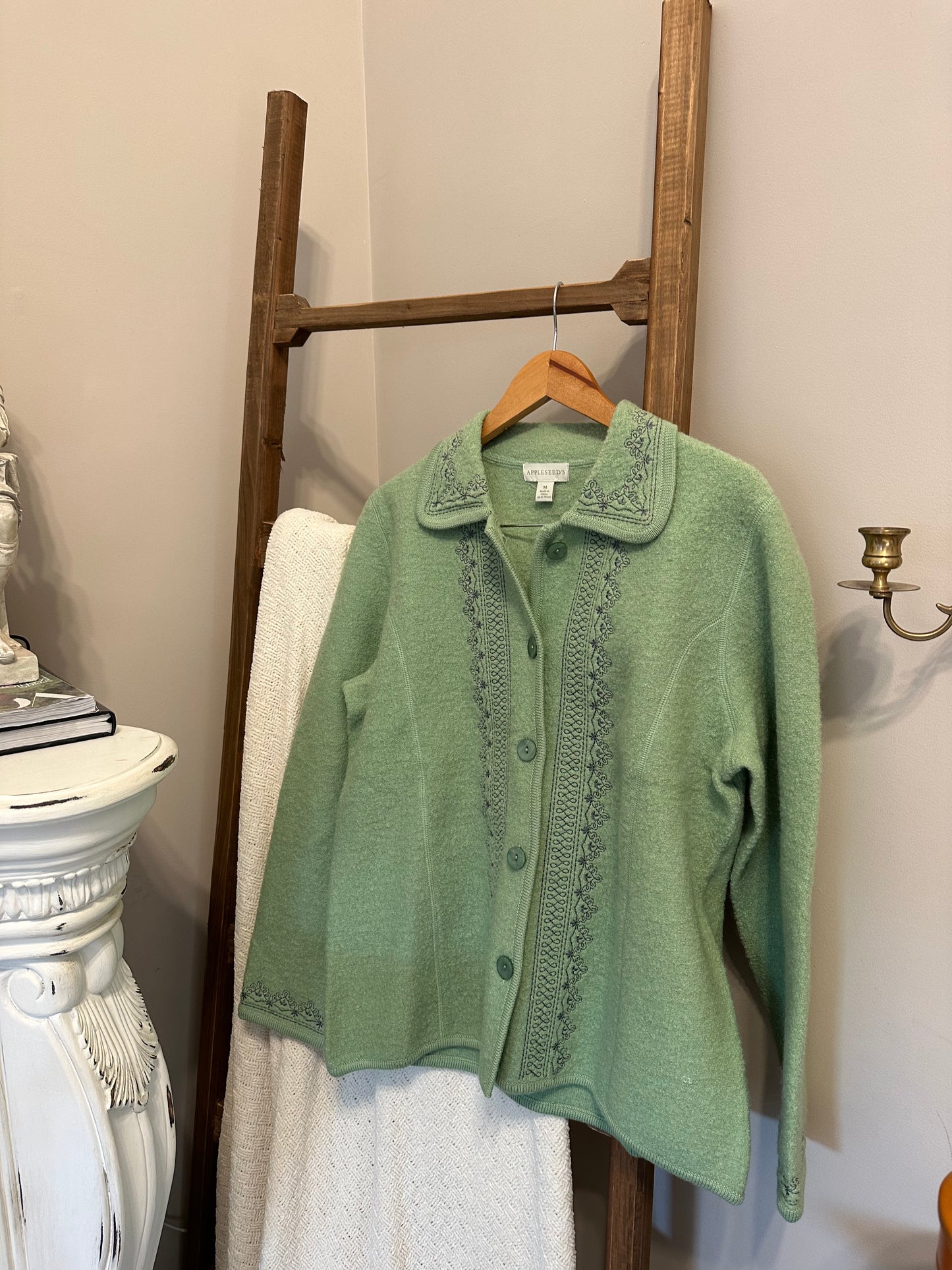 Appleseeds Embroidered Jacket