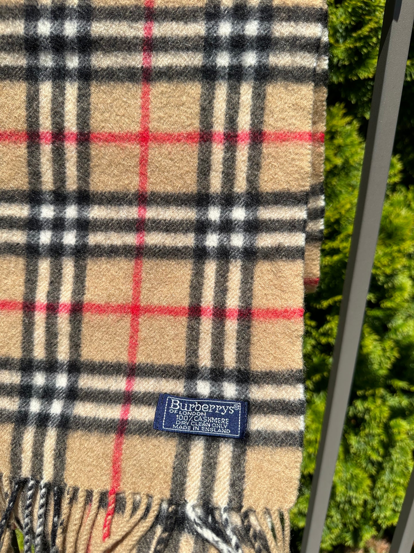 Vintage Burberry Scarf