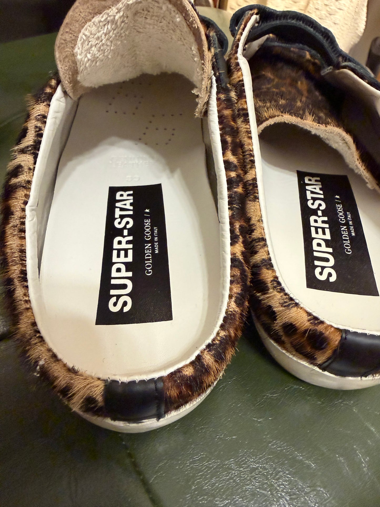 Golden Goose Slide On Velcro Sneakers