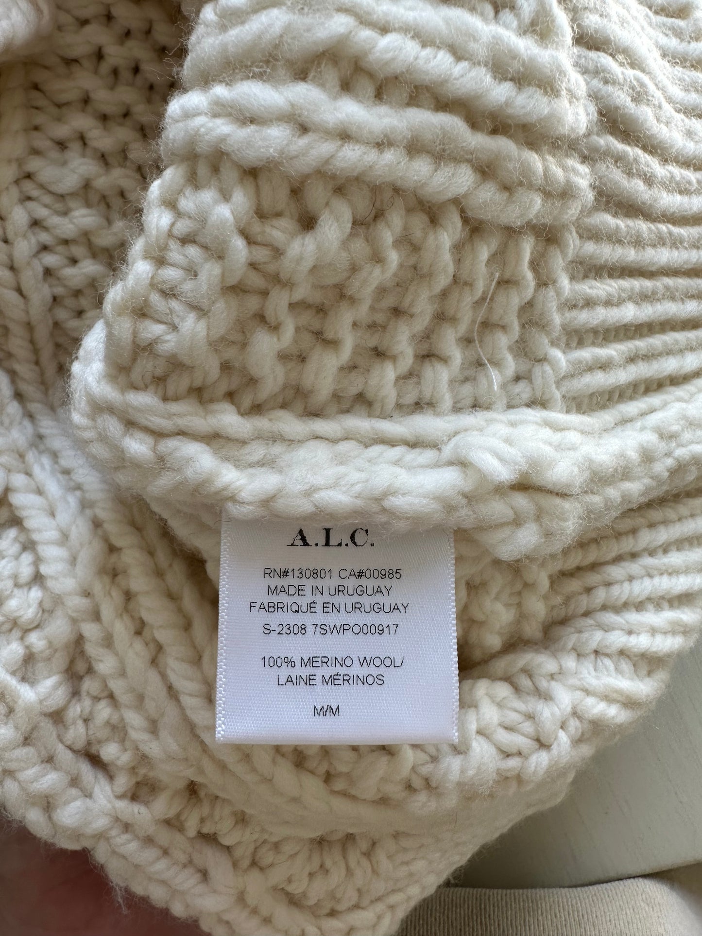 A.L.C. Cable Knit Sweater