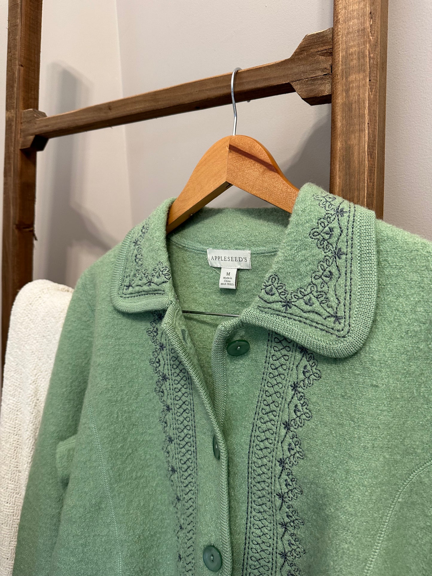 Appleseeds Embroidered Jacket