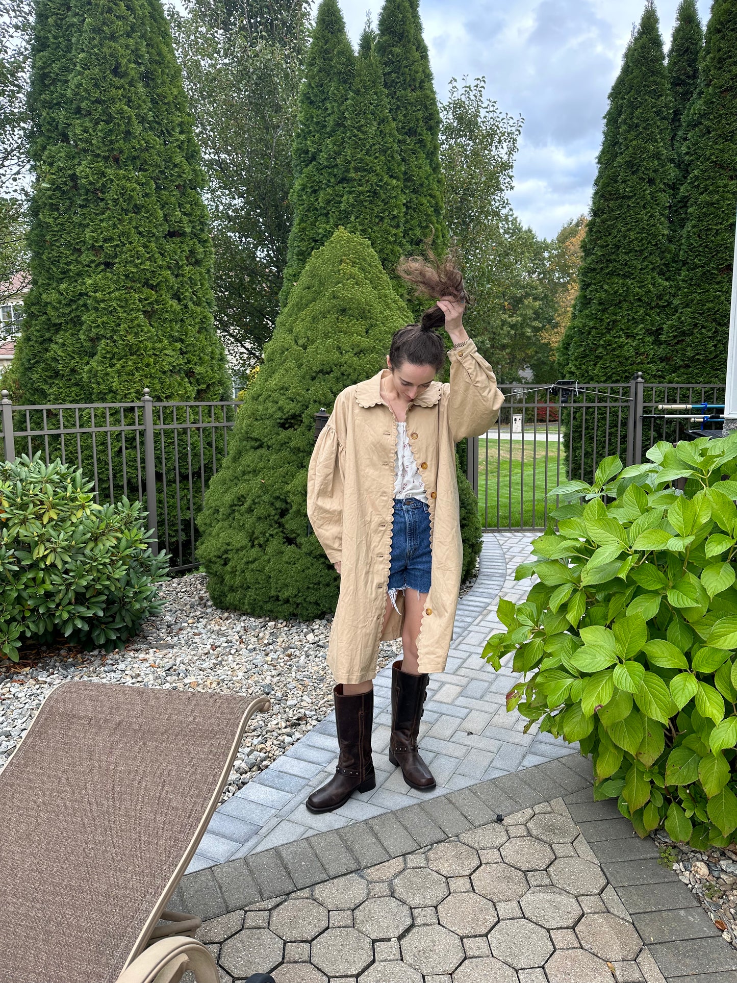 KIKA VARGAS X Target Trench Coat