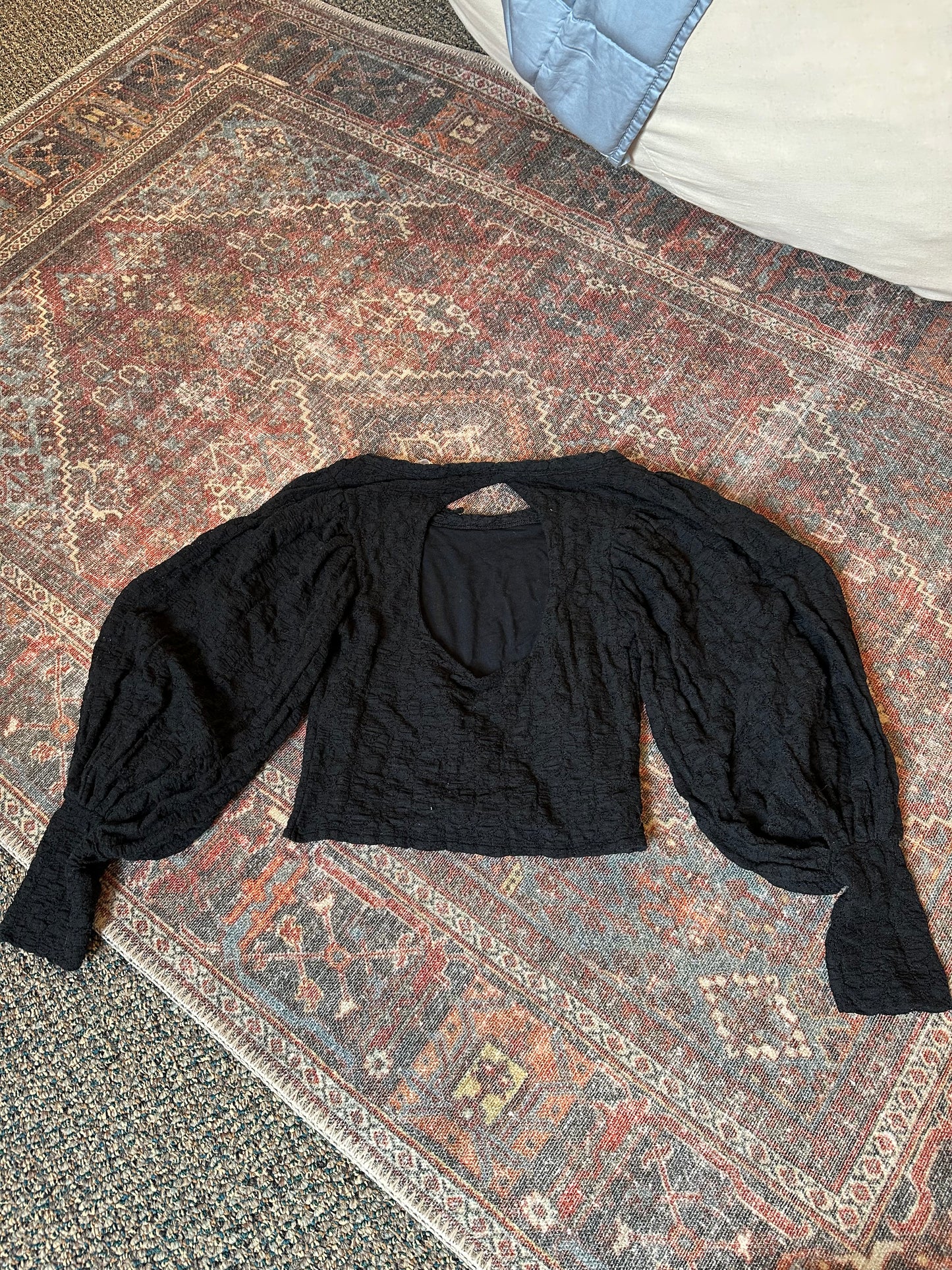Free People Open Back Top