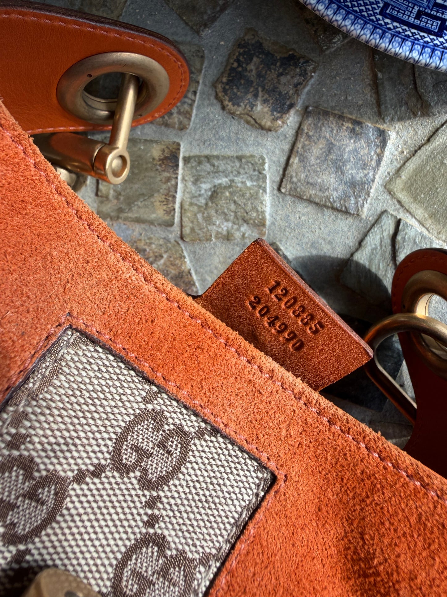 Gucci Mini GG Canvas Nailhead Jackie O Bag
