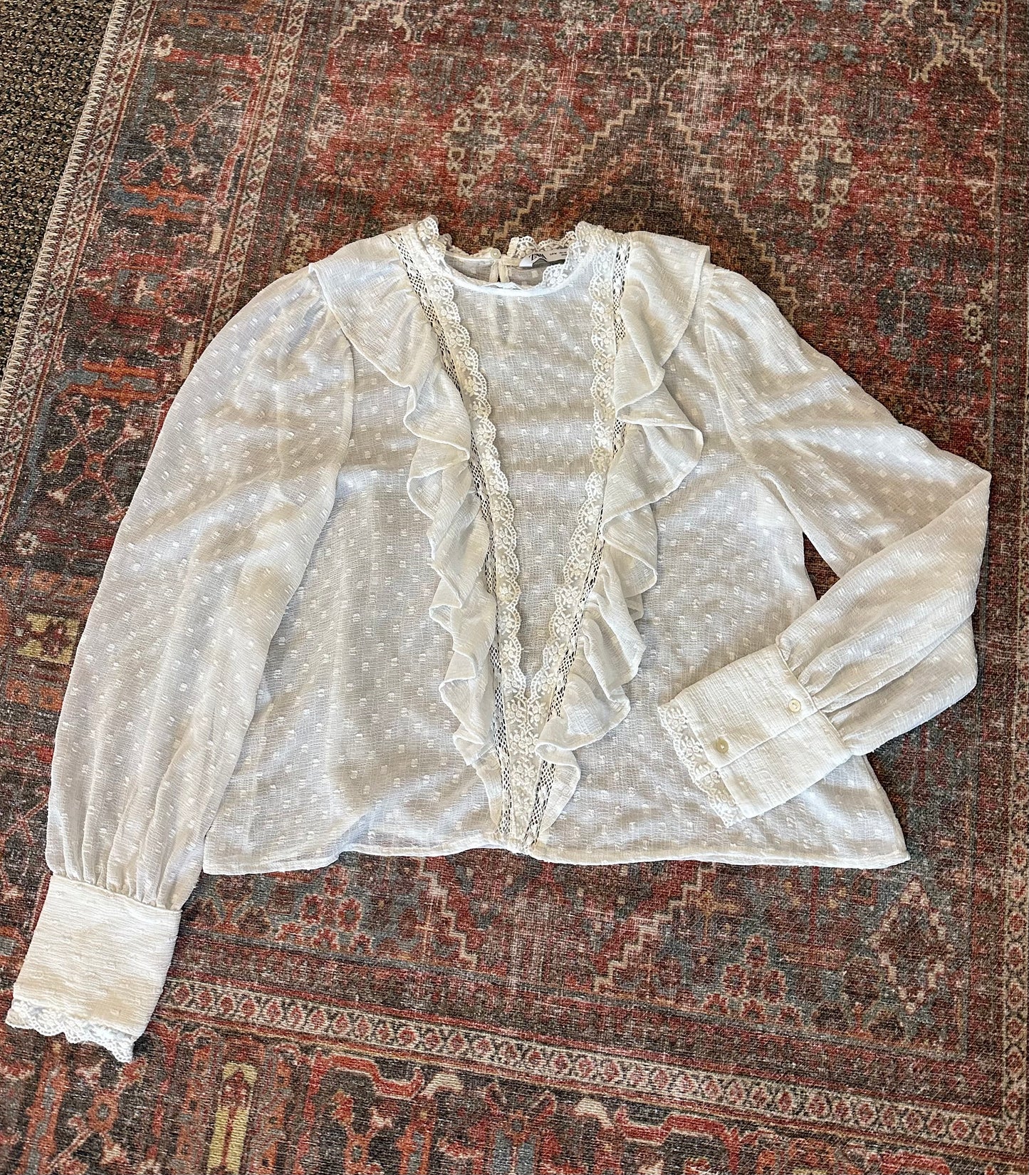 Zara Mesh Top
