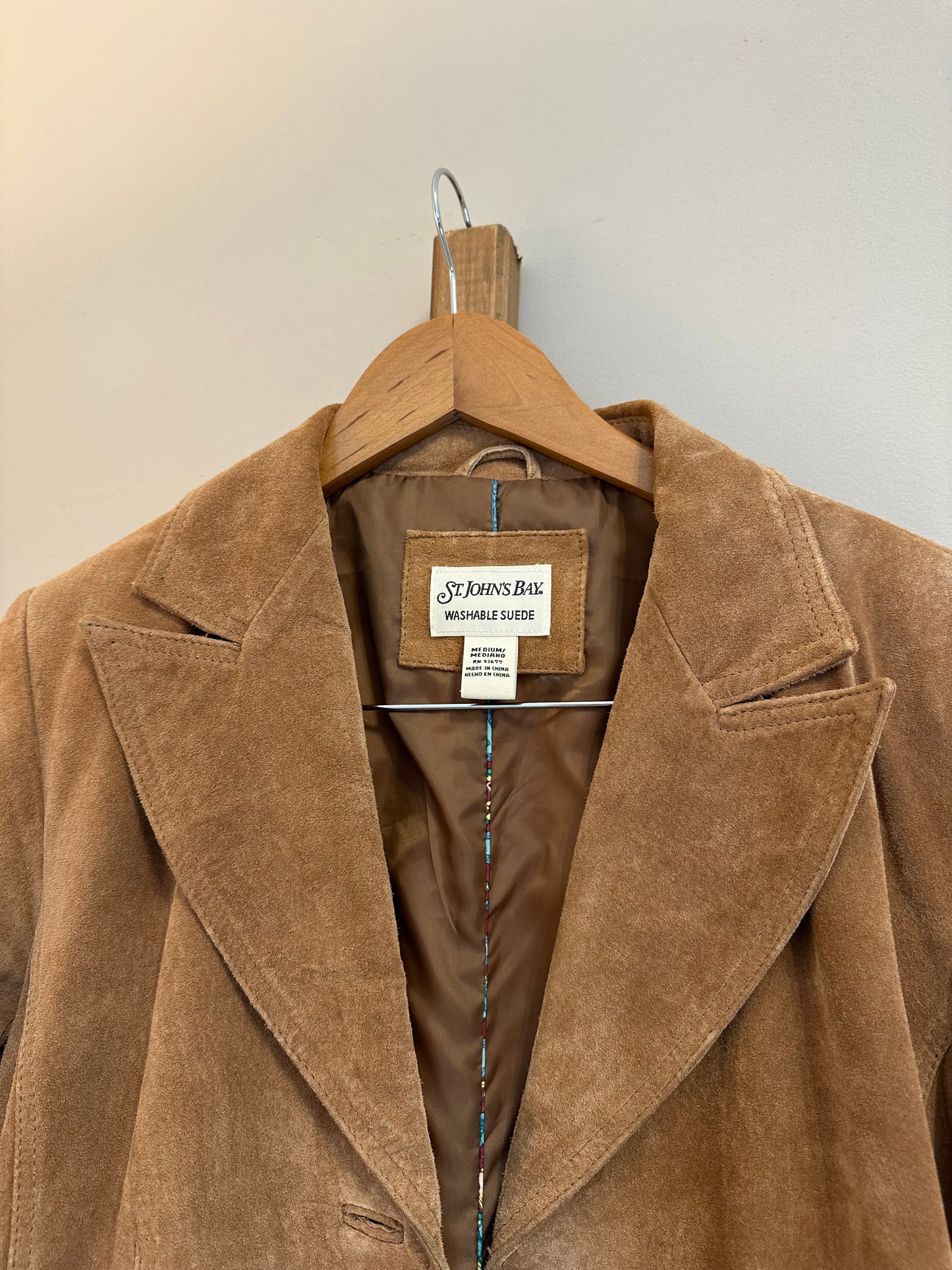 St.John’s Bay Suede Jacket