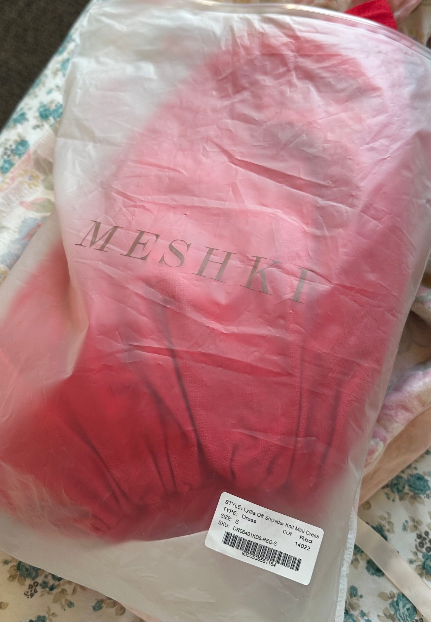 Meshki Off Shoulder Mini Dress