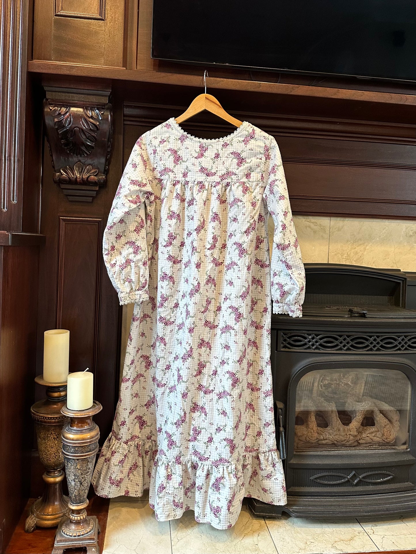Ashley Taylor Floral Nightgown