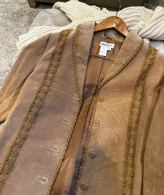 Coldwater Creek Suede Jacket