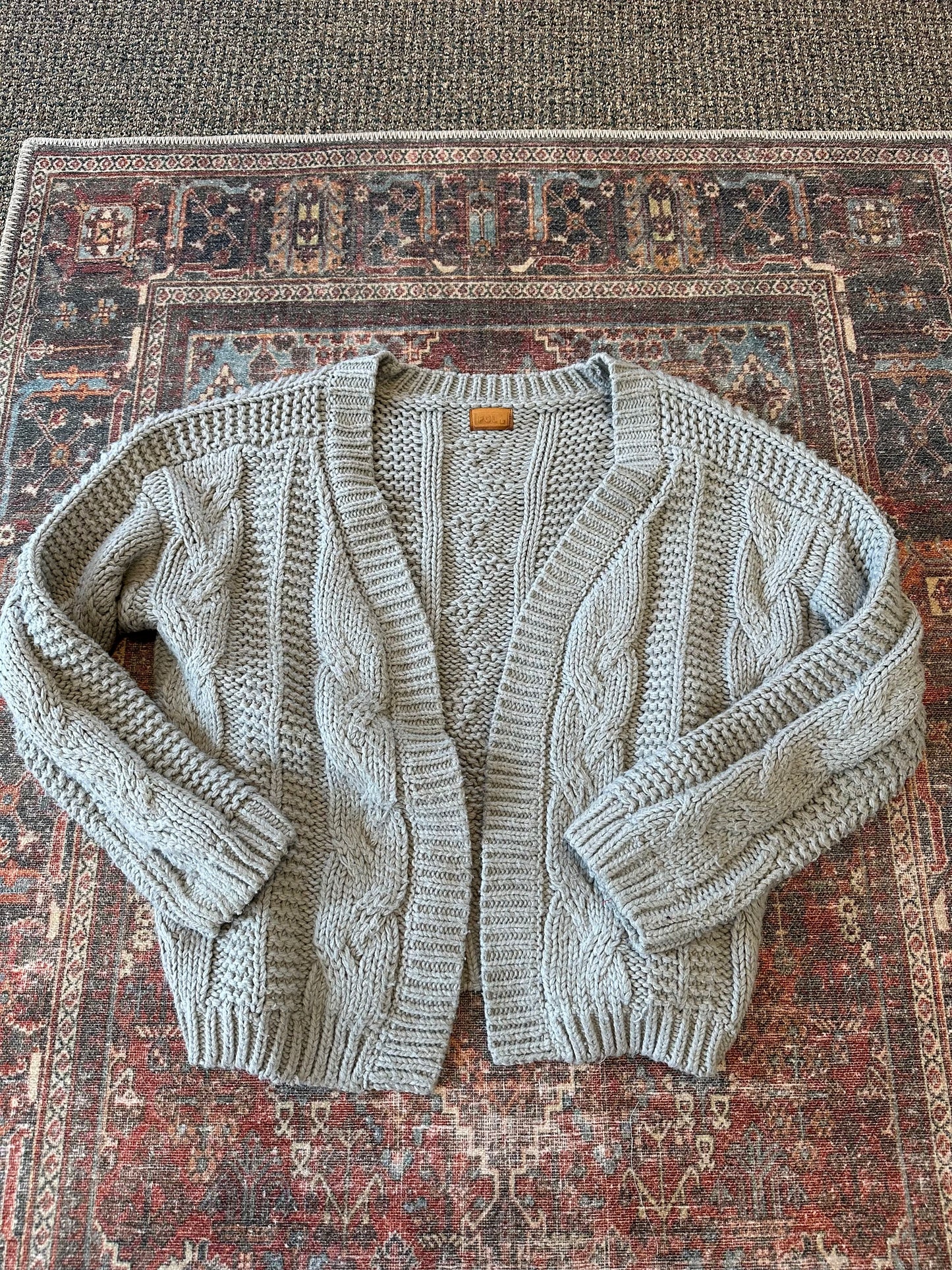 POL Knit Cardigan Sweater