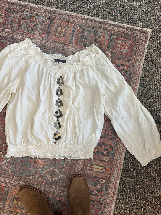 Off The Shoulder Nine West Top