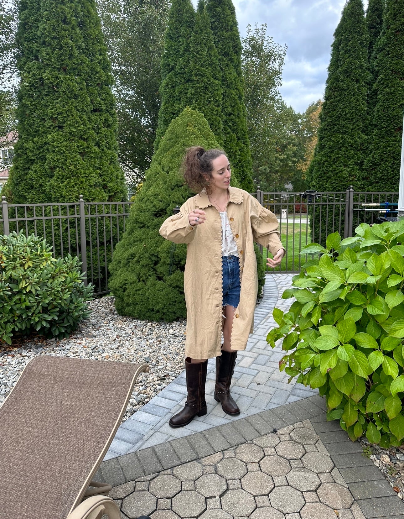 KIKA VARGAS X Target Trench Coat