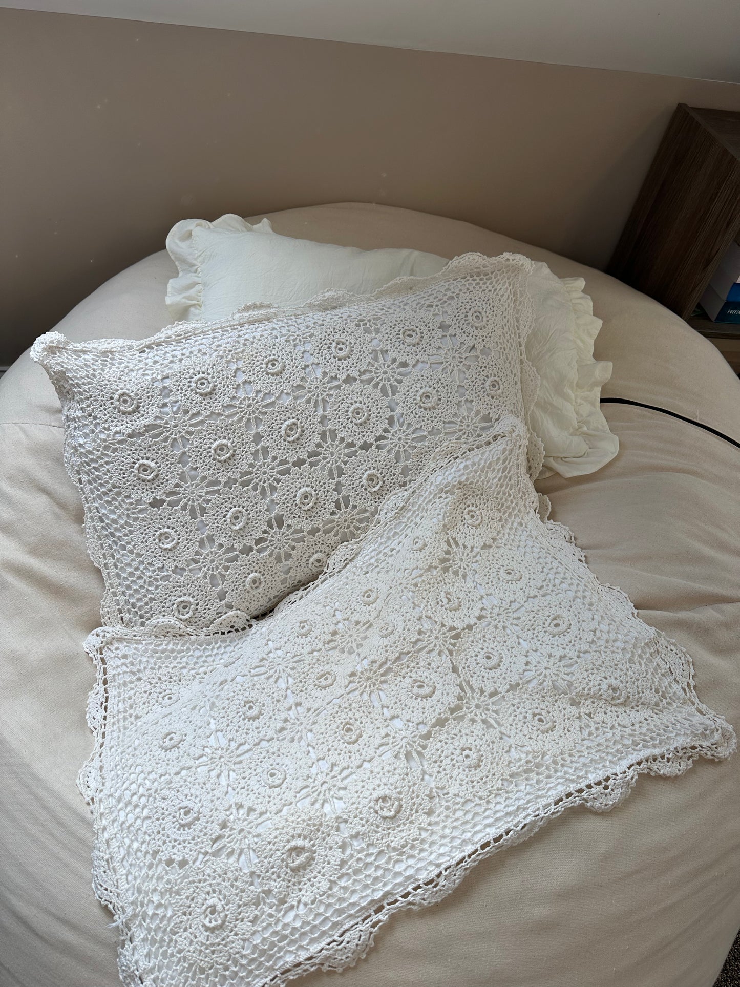 Crochet Pillowcase Cover (Set of 2)