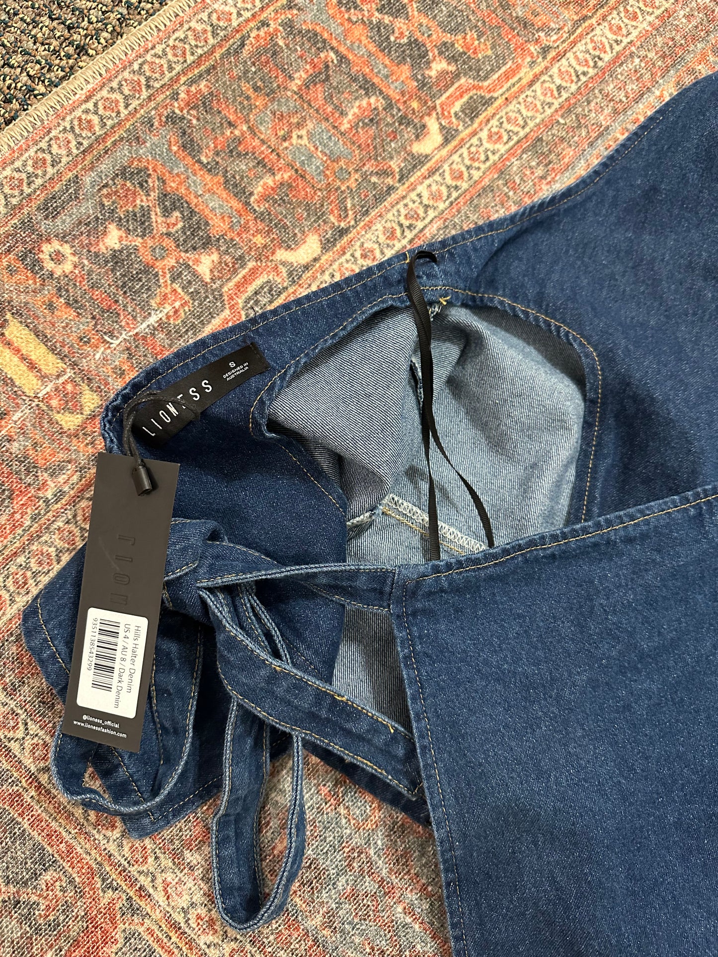 Lioness Open Back Jean Top