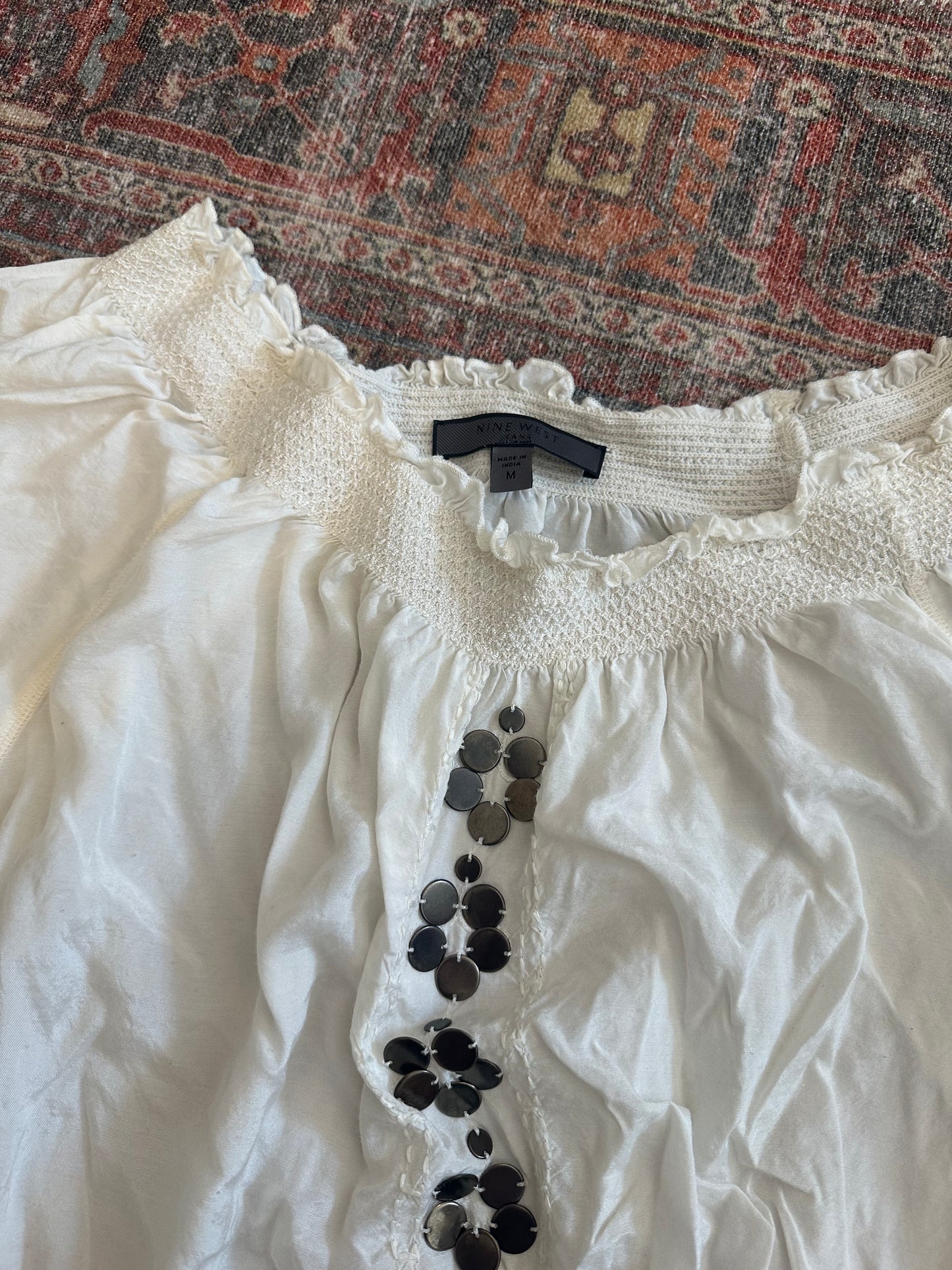 Off The Shoulder Nine West Top