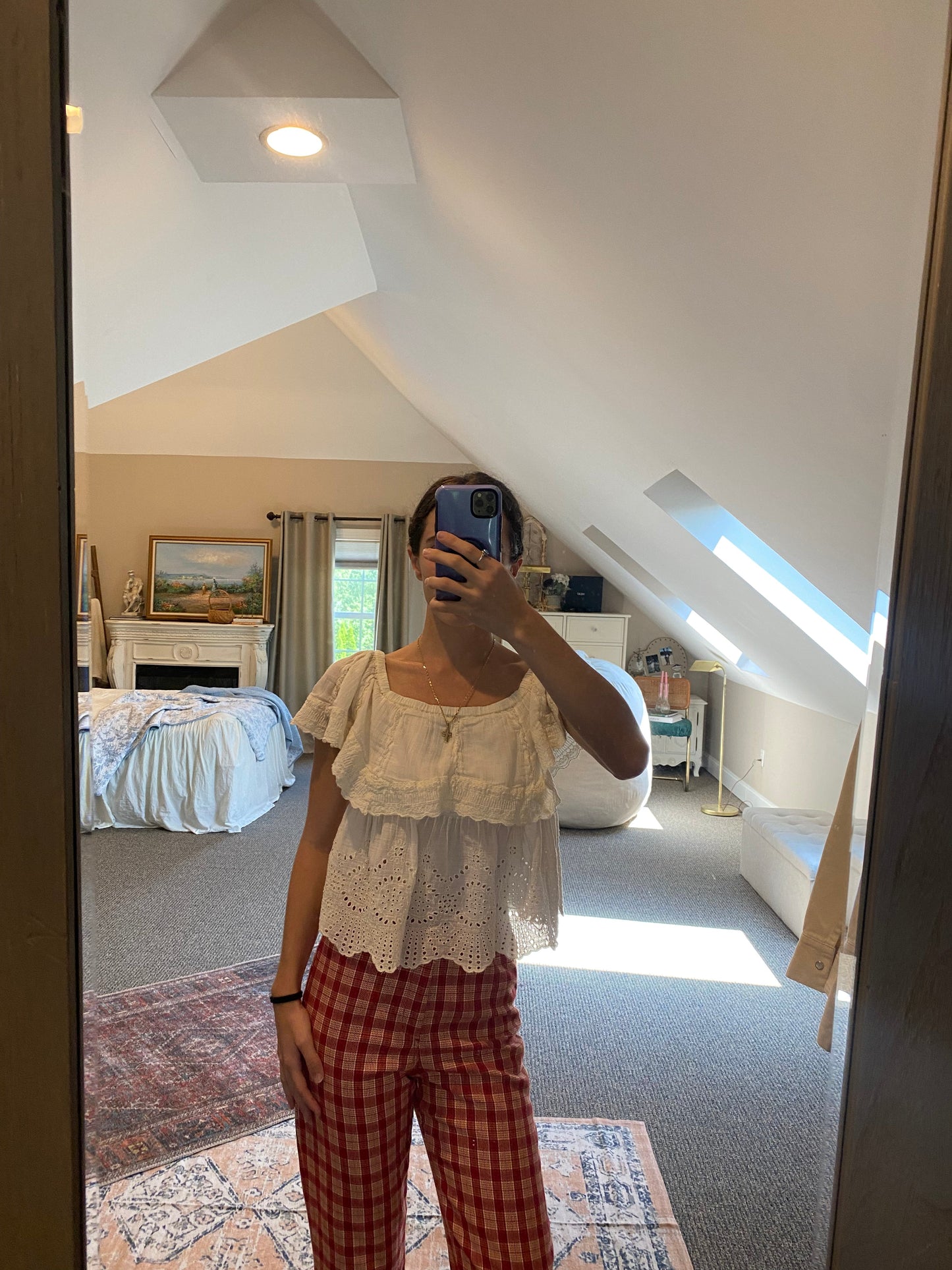 American Eagle Lace Top